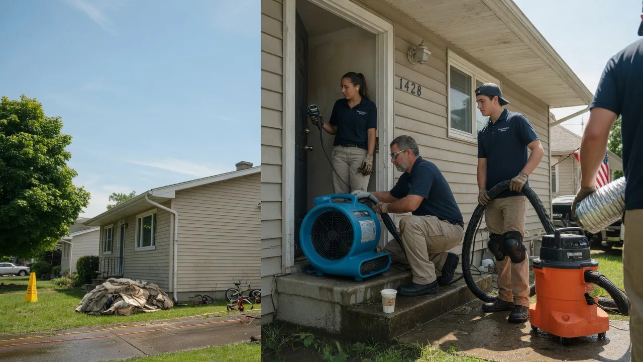 Water Damage Restoration in Farina, IL near me